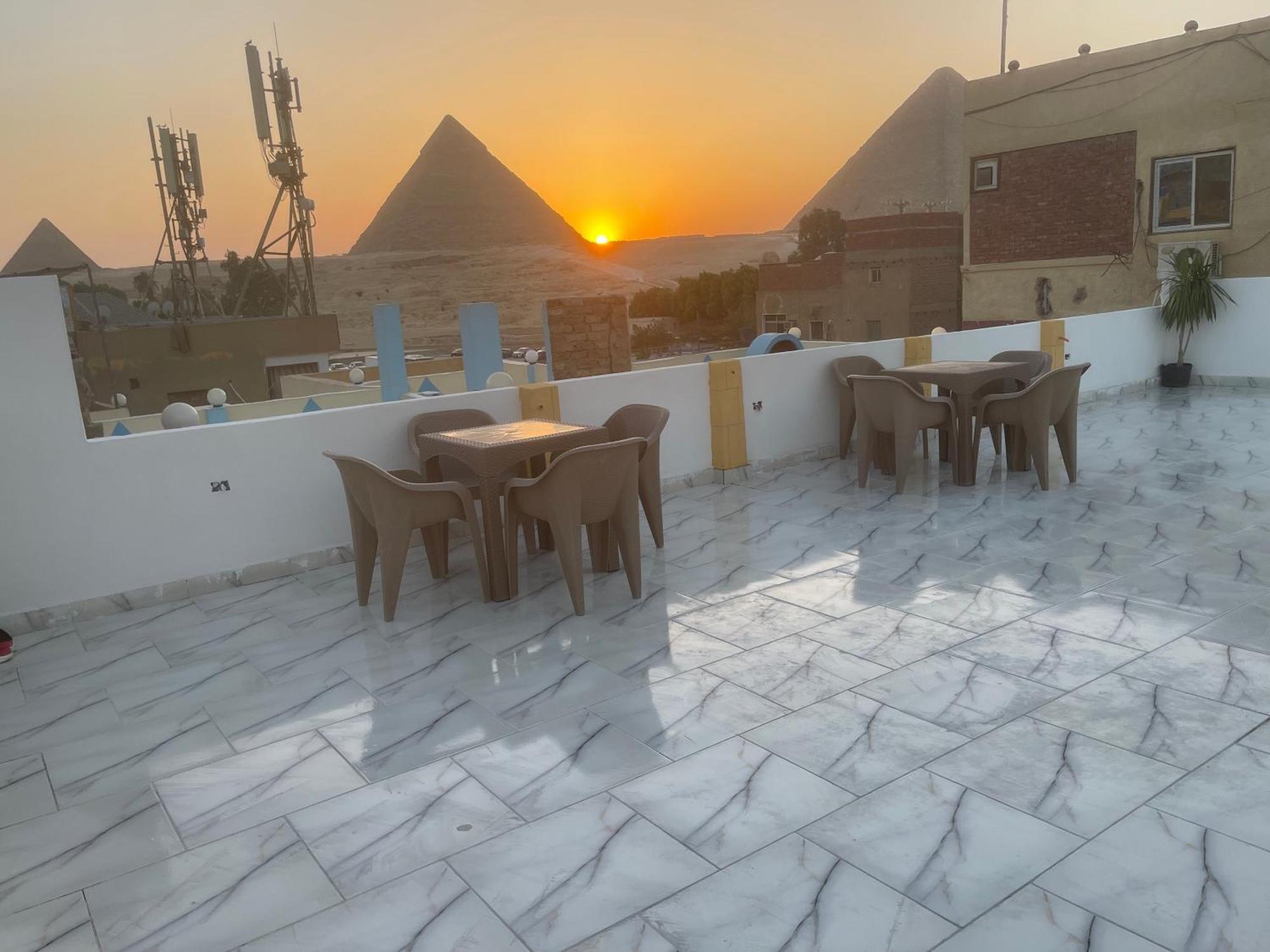 Basha Pyramids Inn Kafret el-Gabal Exterior foto