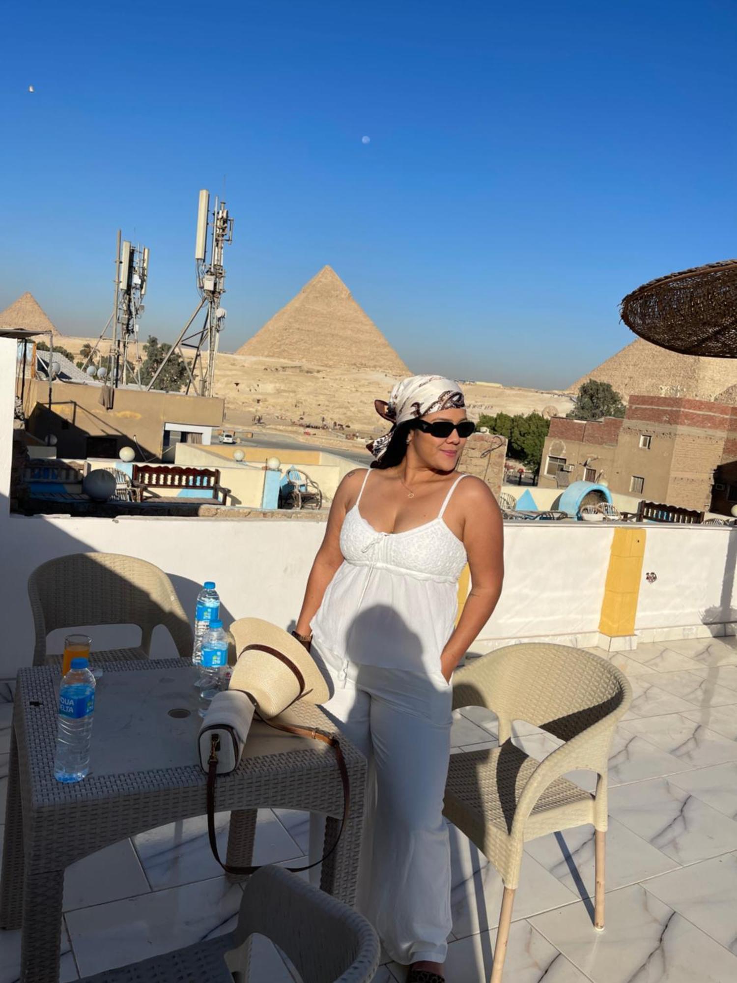 Basha Pyramids Inn Kafret el-Gabal Exterior foto
