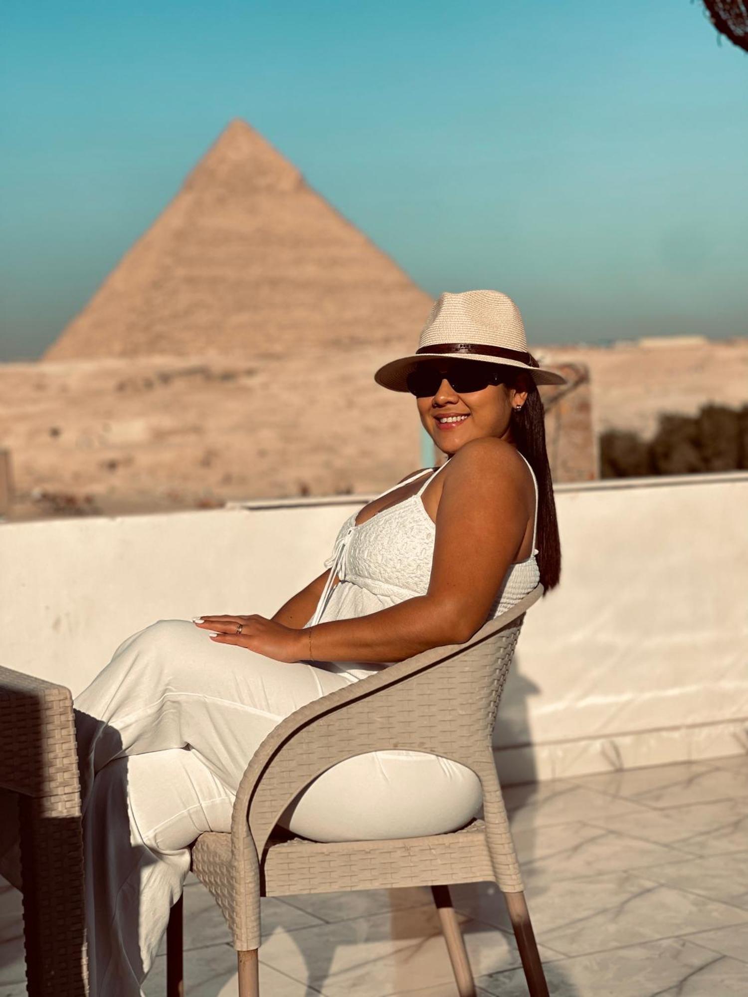 Basha Pyramids Inn Kafret el-Gabal Exterior foto