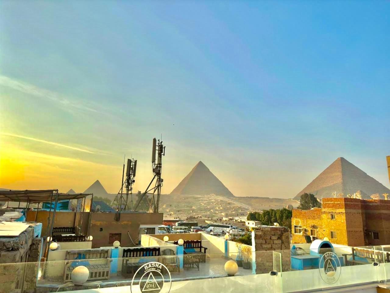 Basha Pyramids Inn Kafret el-Gabal Exterior foto