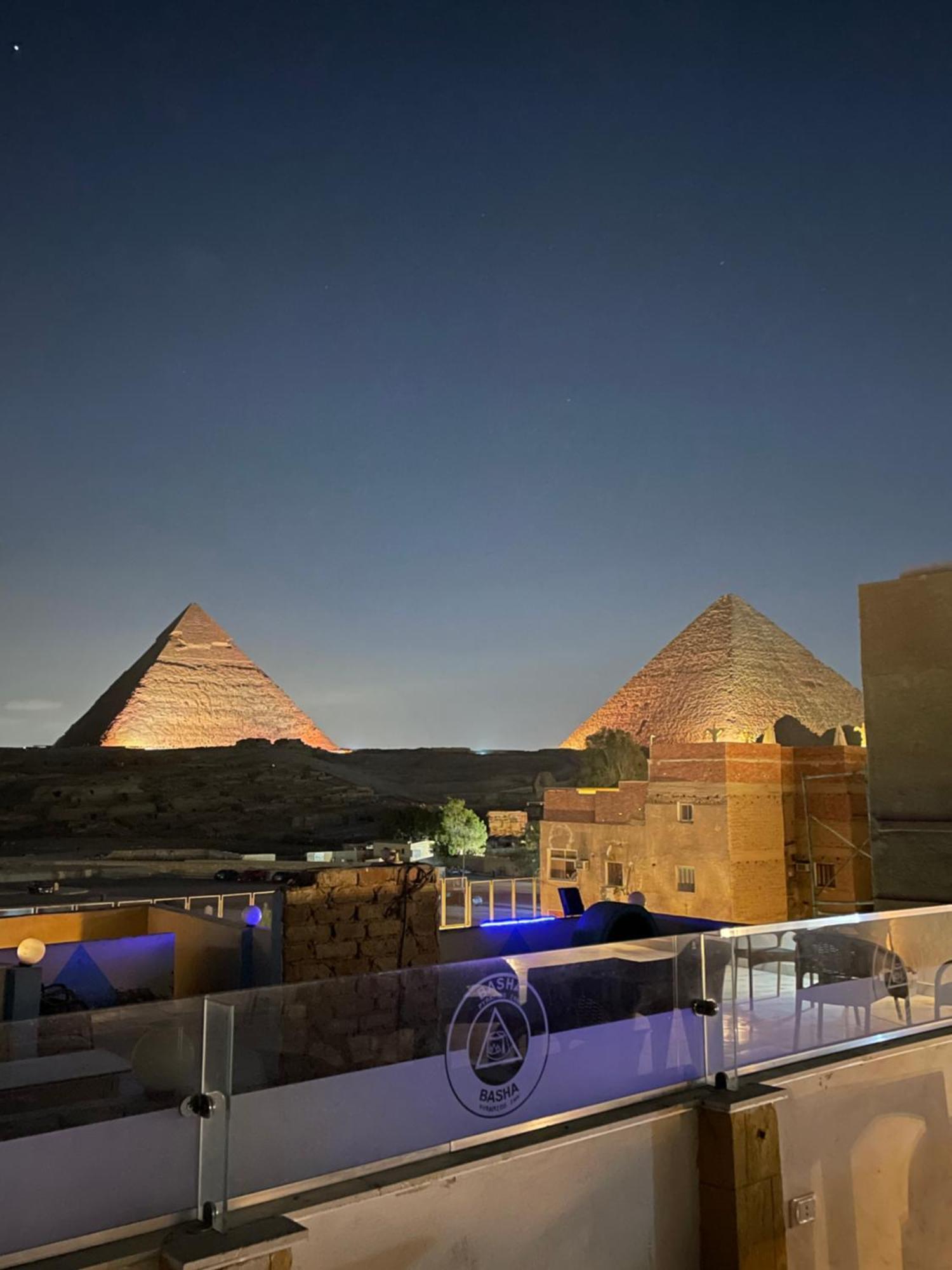 Basha Pyramids Inn Kafret el-Gabal Exterior foto